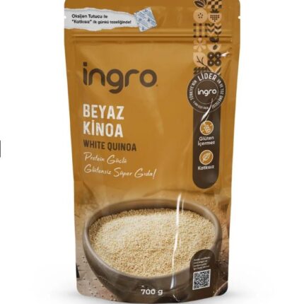 İngro Glutensiz Beyaz Kinoa Unu 700 Gr