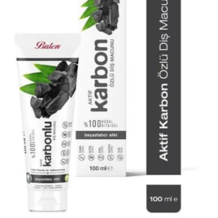 Balen Aktif Karbonlu Diş Macunu 100 Ml