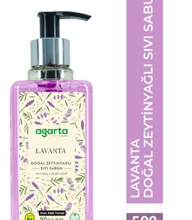 Agarta Lavanta Sıvı Sabun 500 Ml