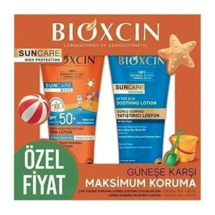 Bioxcin Sun Kids SPF50+ 200 Ml + Güneş Sonrası Yatıştırı Losyon 200 Ml